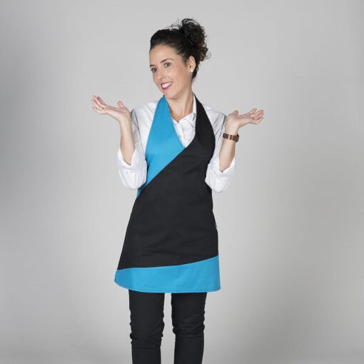 Kit da 5 pz di Grembiule Bicolore Bistro Peoria - immagine 9