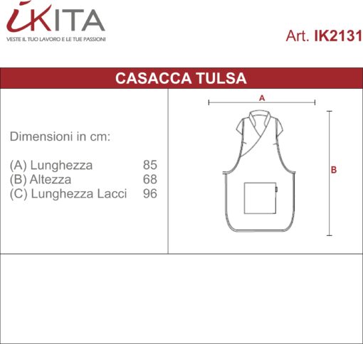 Kit da 4 pz Casacca Bicolor Tulsa - immagine 7