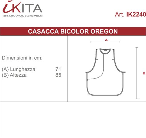 Grembiule Bicolore Oregon - immagine 4