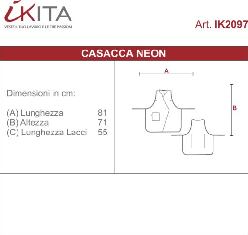 Casacca Stampata Neon - immagine 3