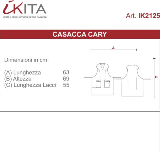 Kit da 4 pz di Casacca Bicolore Cary - immagine 6