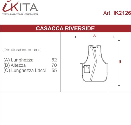 Kit da 4 pz di Casacca Riverside - immagine 3