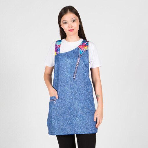 Casacca Stampata Zip