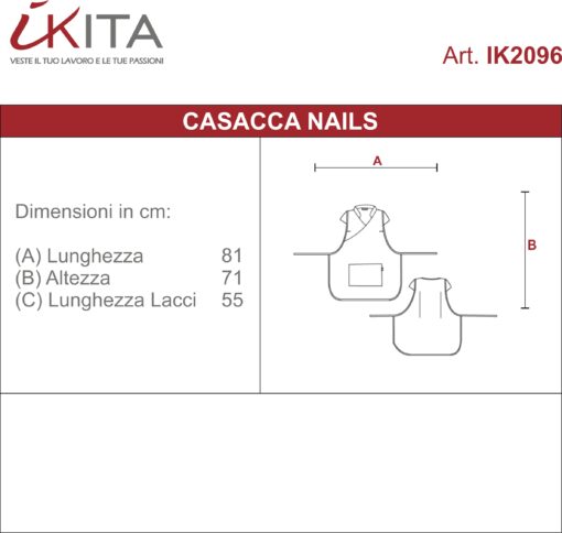 Casacca Stampata Nails - immagine 3