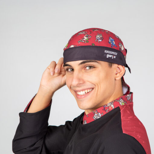 Kit da 3 pz di Bandana Pirata Con Stampa Animali in Microfibra - immagine 2
