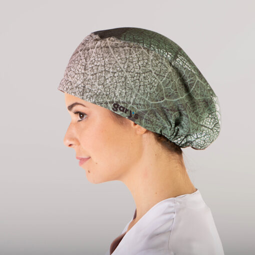Kit da 3 pz di Cuffia con Elastico stampata Pianta - immagine 2