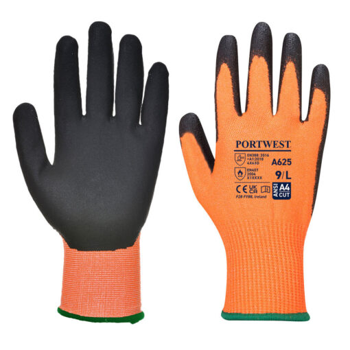 Kit da 12 pz di Guanto Anti Taglio Alta Visibilità