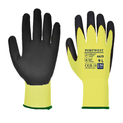 Kit da 12 pz di Guanto Anti Taglio Alta Visibilità - immagine 2