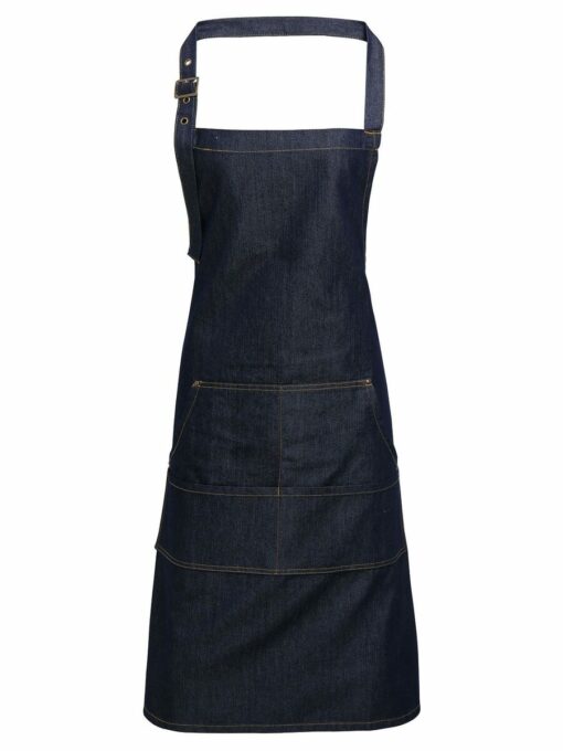 Kit da 4 pz di Grembiule Con Pettorina in Denim Jay - immagine 2